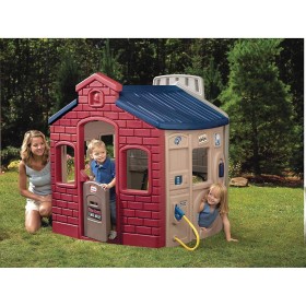 Casuta de la oras Little Tikes evergreen